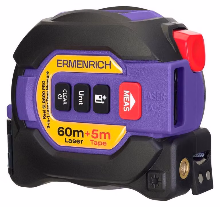 Ermenrich Metro nastro laser Reel SLR600 PRO 3 in 1