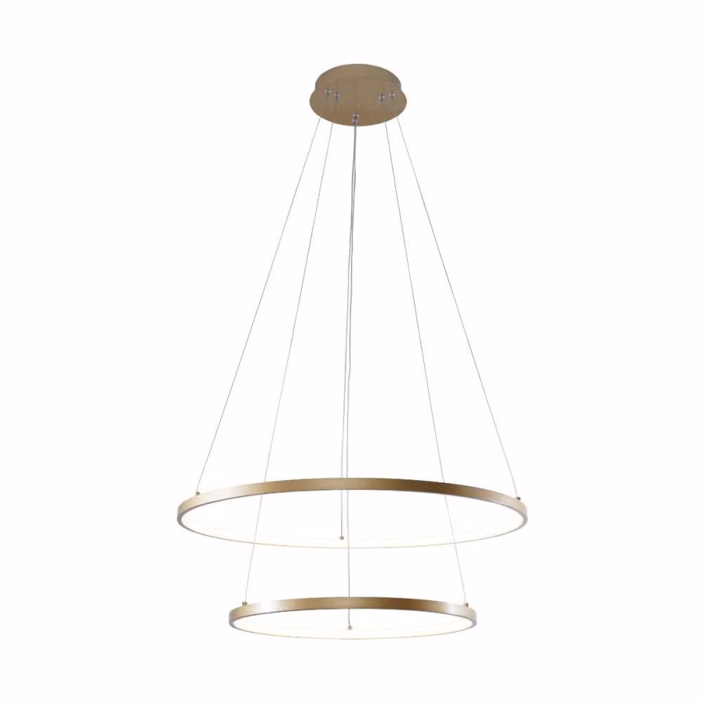Oro BRENO LED Luce a sospensione 50W Linea Zuma 18140GD-2
