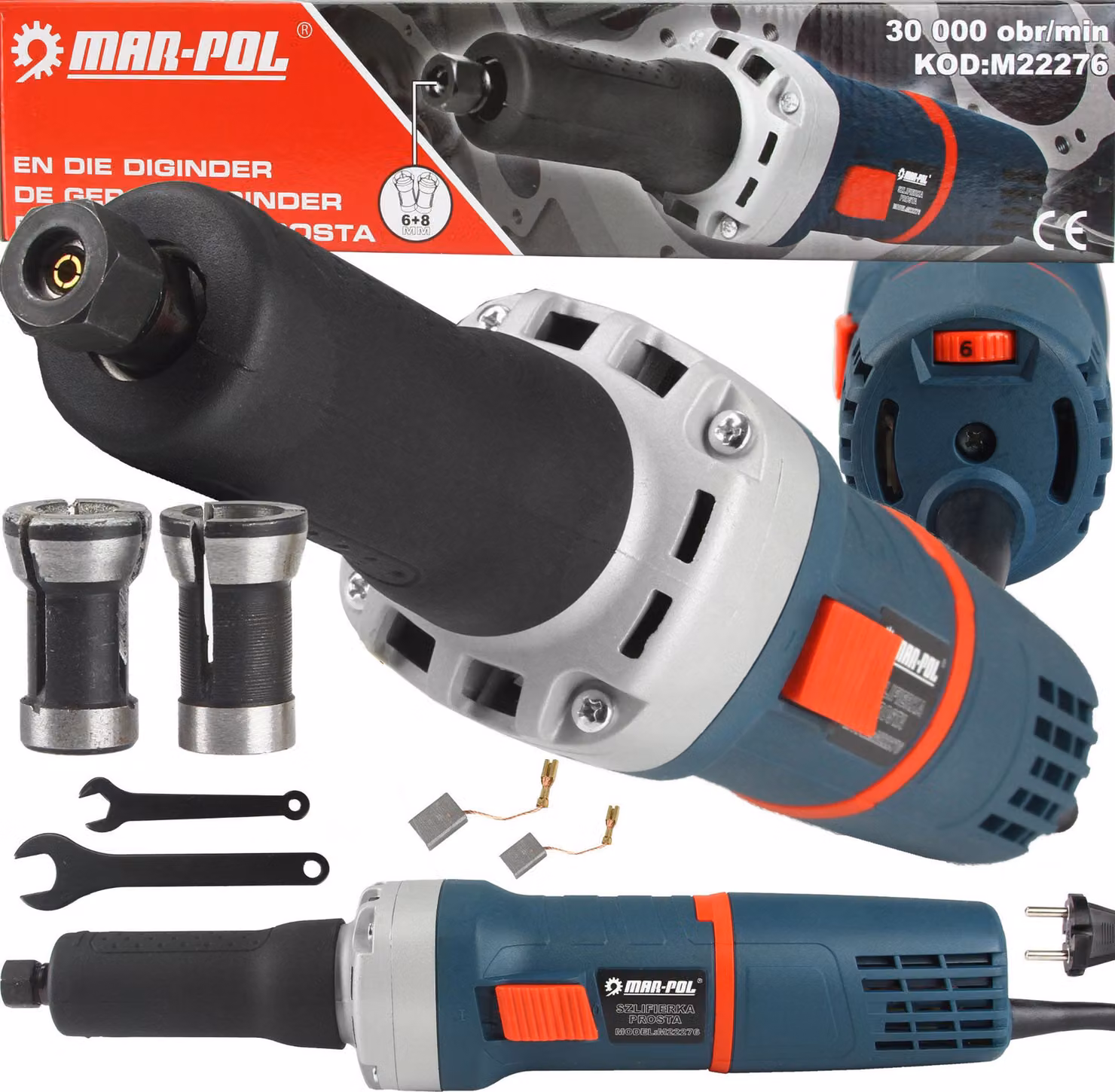Smerigliatrice diritta con controllo 750W 12777