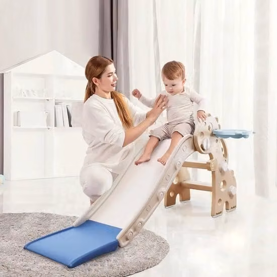 Scivolo per bambini di 1-4 anni - Area di gioco interna - Bianco