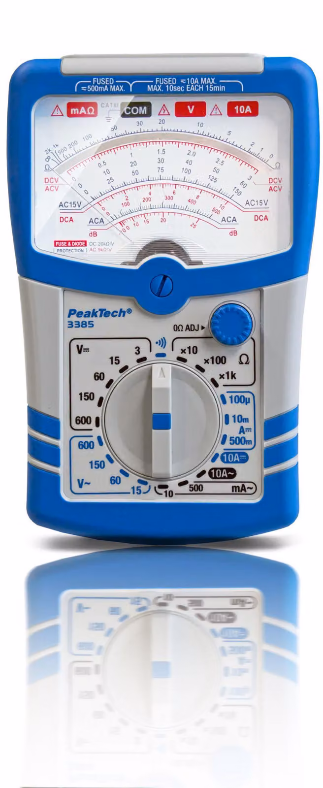 Multimetro analogico PeakTech 600 V 10 A (PeakTech 3385)