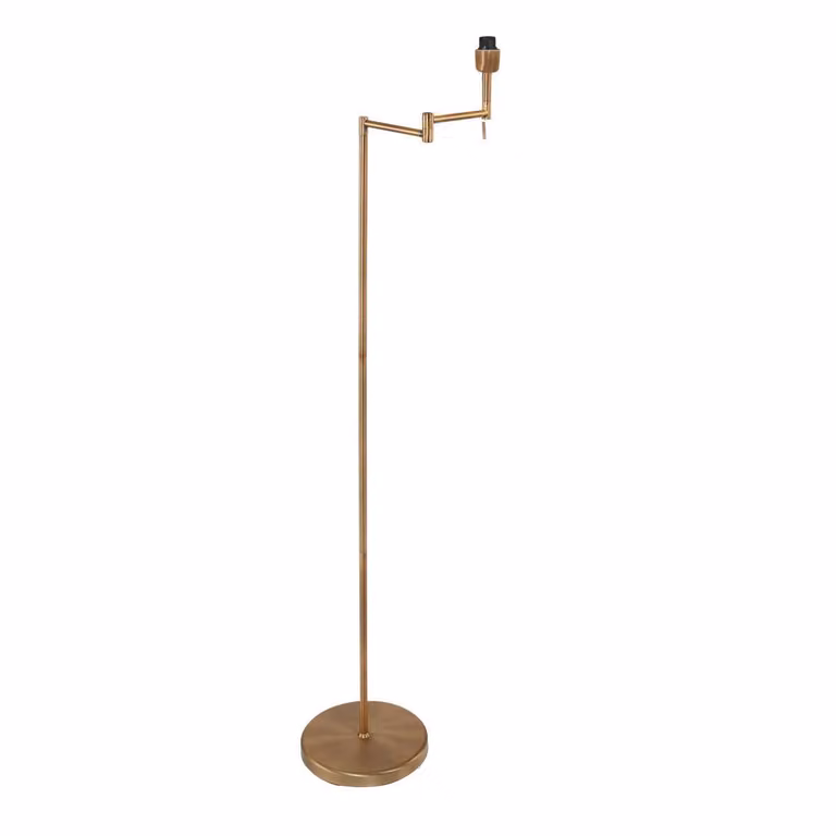 Lampada da terra - bronzo - Bella - plastica metallo - Ø 45cm - E27 - 3406BR - Mexlite