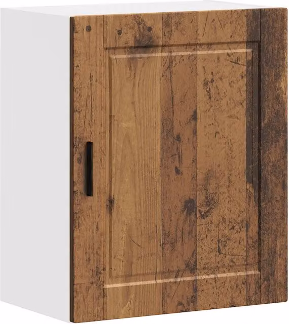 Pensile da cucina a parete Porto con spazio ottimizzato 50 x 31 x 60 cm in legno composito finitura effetto legno anticato 02_0050358