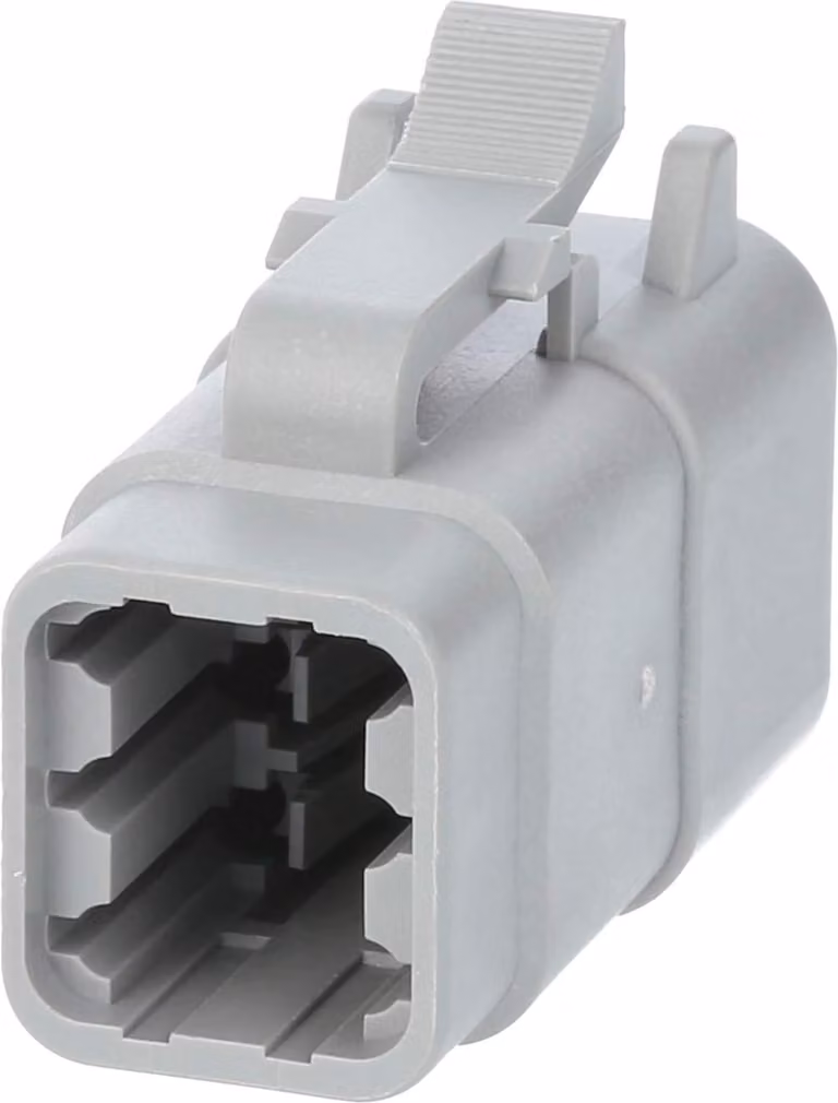 Amphenol AS-6SF 118 Presa cavo serie ATM, 6 poli, connessione a crimpare, diametro isolamento 1,35 mm - 3,05 mm,