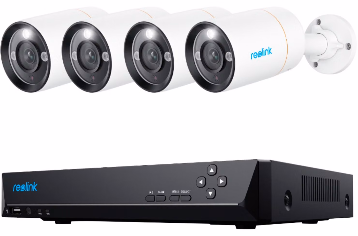Reolink NVS8-12MB4 1x NVR a 8 canali 4x telecamera da 12 MP