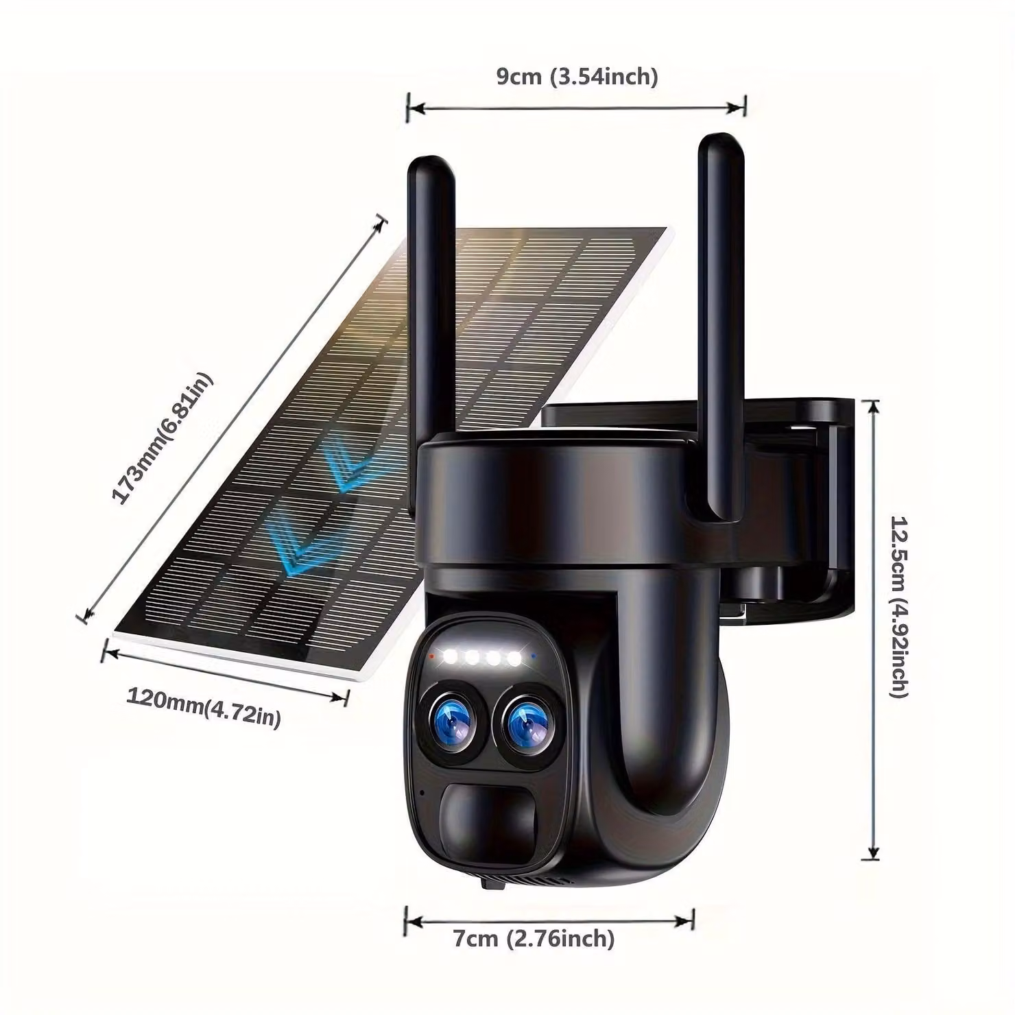 Telecamera di sicurezza wireless - Telecamera per esterni - Telecamera di sicurezza Wi-Fi - Telecamera di sorveglianza - Telecamera IP