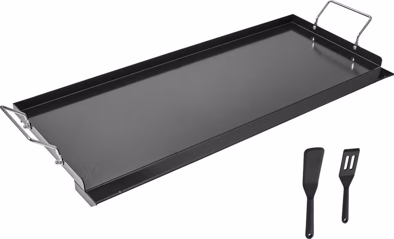 SucceBuy Piastra per grigliare Acciaio al carbonio per barbecue, 812x310 mm