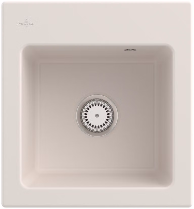 Lavello Villeroy&Boch, lavello Subway 45 XS Crema 475x510mm, larghezza base 45cm
