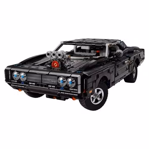 LEGO Technic Dodge Charger R/T Fast and Furious 42231, Auto da costruzione nera con 1516 pezzi – 3