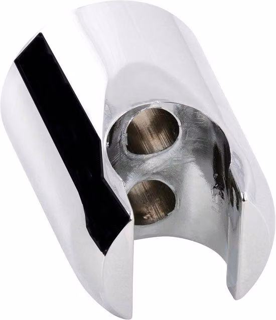 Portasapone da doccia per montaggio a parete - 1 pezzo - Cromo - Plastica
