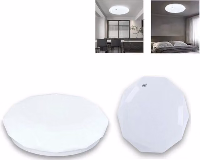 PLAFONIERA LED 55W LUCE FREDDA DIAMANTE EFFETTO CIELO STELLATO APPLIQUE BTL-803