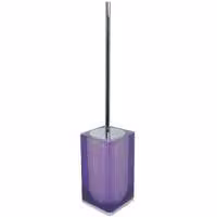 Scopino da bagno moderno - colore lilla - 1 pezzo
