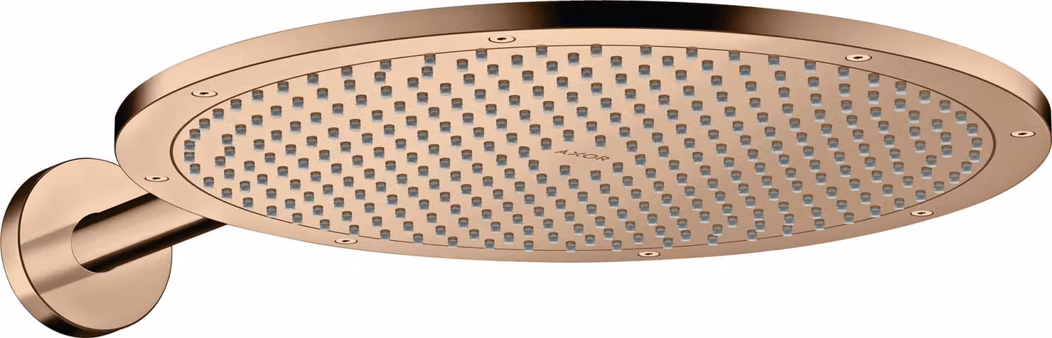 hansgrohe AXOR ShowerSolutions douche de tête 350 1 jet, bras de douche, 26034300, 26034300