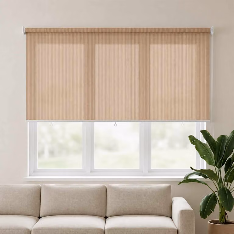 vidaXL Tenda a Rullo per Esterni 205(L)x140(A) cm Beige