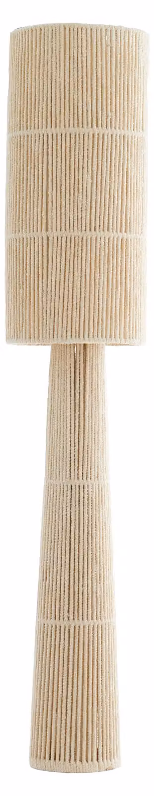Lampada da terra - beige - Michiel - tessile - lampada d'atmosfera - E27 - 1893043 - Light & Living