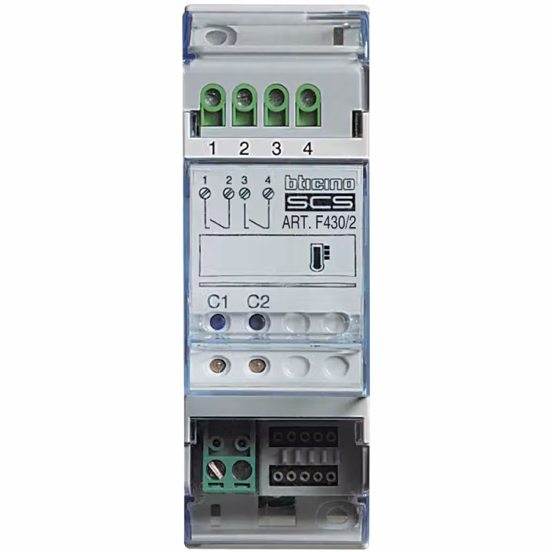 Azionamento del riscaldamento Azionamento del riscaldamento 2 volte F430/2