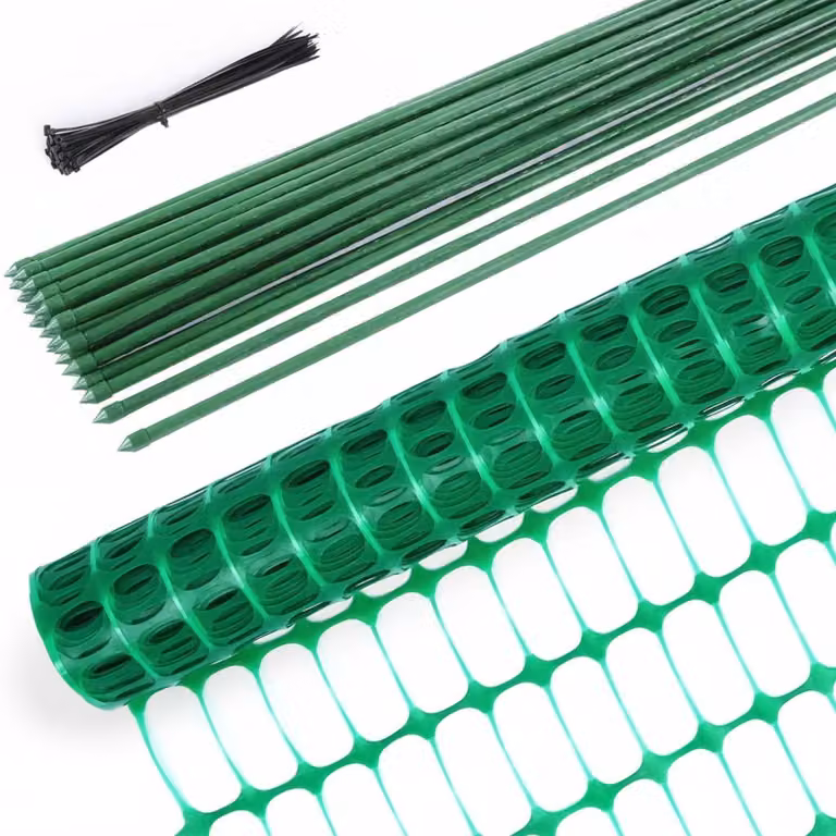 InAndOutdoorMatch - Recinzione per giardino - 1 metro x 30 metri - Plastica