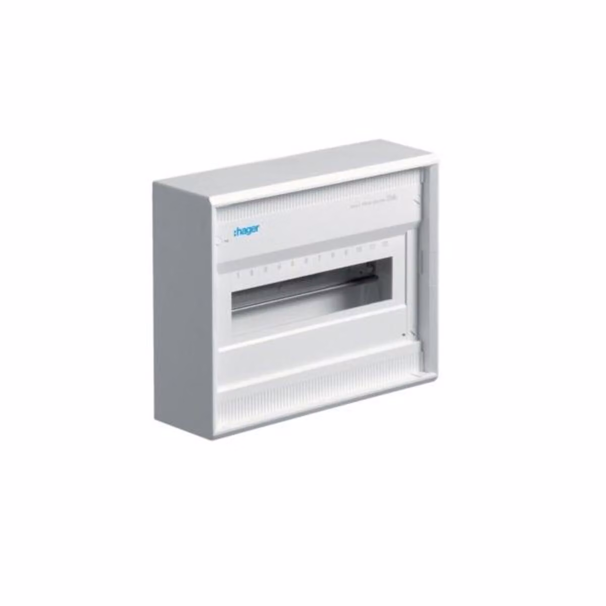 Quadro di distribuzione piccolo Hager, Volta da superficie IP30,1x12PLE,DIN4387 VA12CN