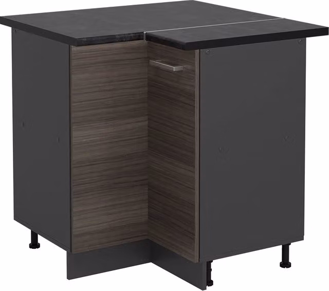 Mobile ad angolo cucina R-Line Grigio nobile/Antracite 75.6 cm, PL Antracite Vicco