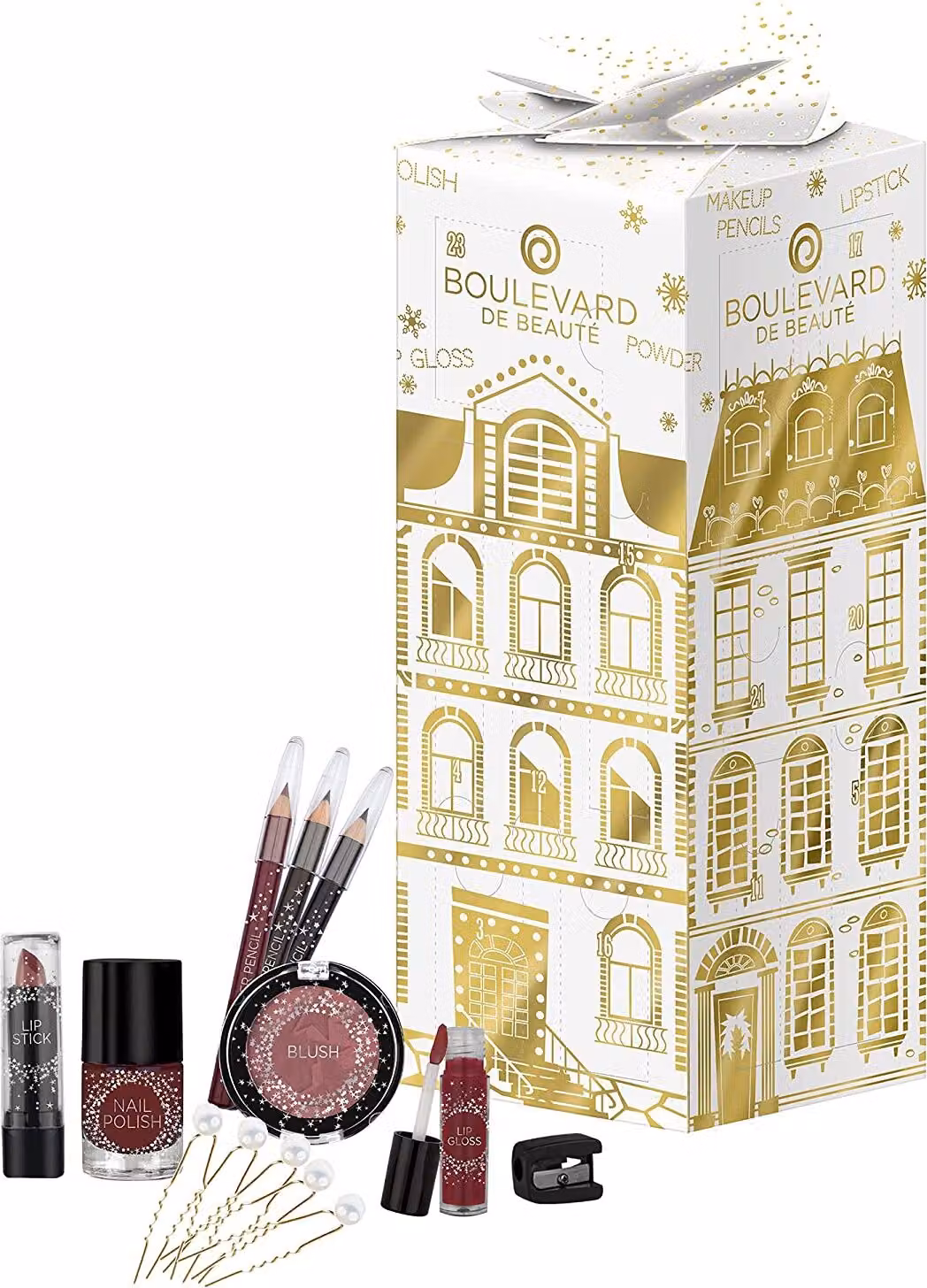 Calendario dell'avvento dei cosmetici Boulevard de Beauté, Beauty in the City 24 sorprese di make-up
