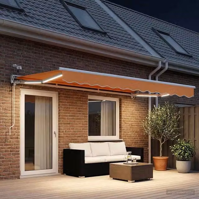 Tettuccio Elettrico Retrattile Sabbia 4,5 × 3 m 3426256