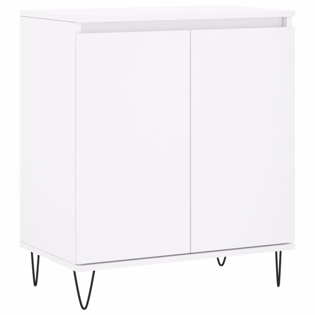 Credenza Bianca 60x35x70 cm in Legno Multistrato