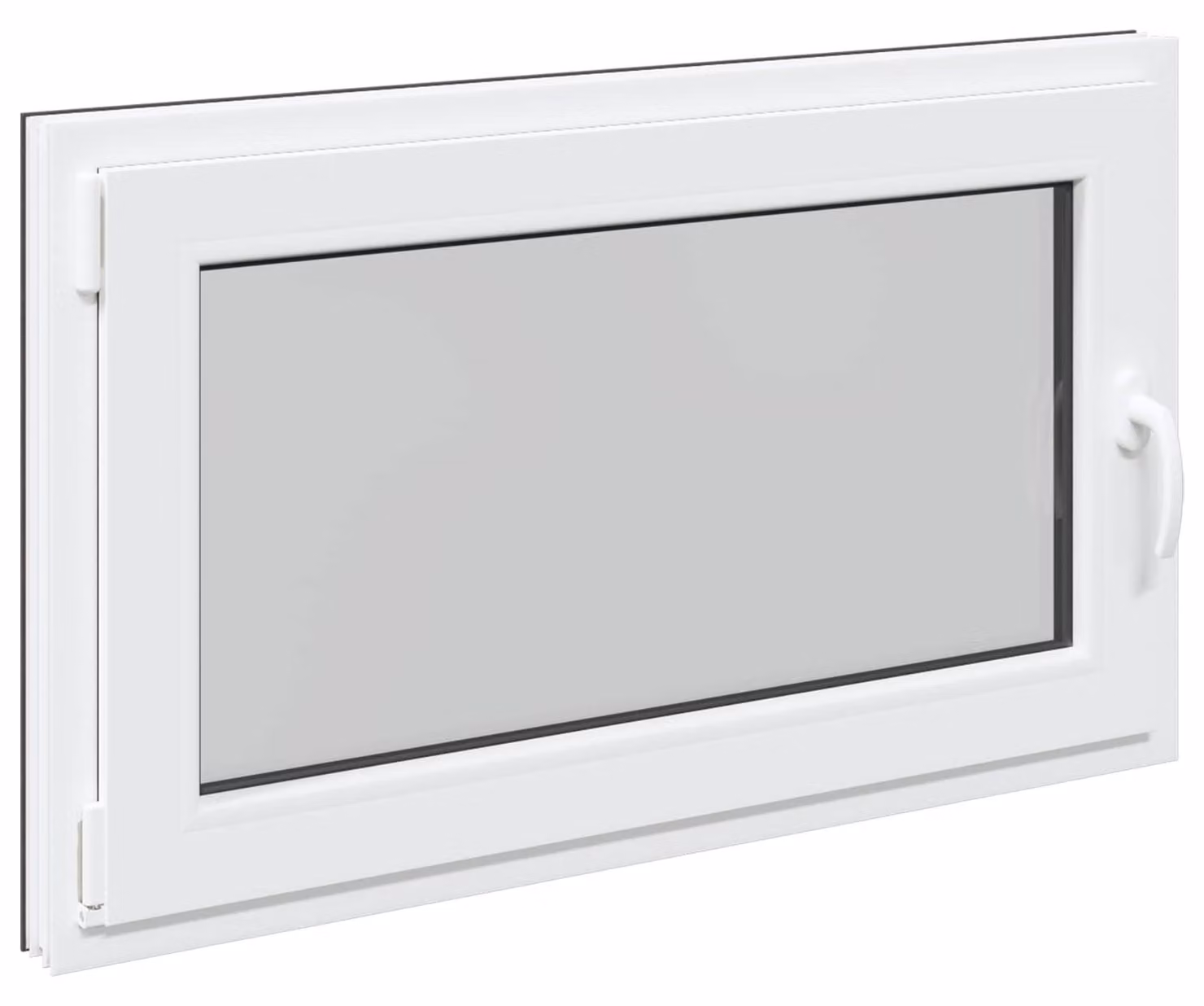 Finestra per Soffitta RISOR 100 x 50 cm PVC e Vetro Antracite