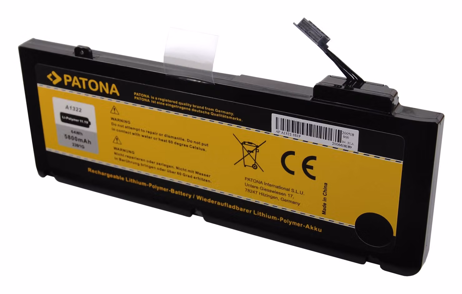 Batteria APPLE MacBook Pro 13 5800mAh Li-Pol 11,1V + strumenti