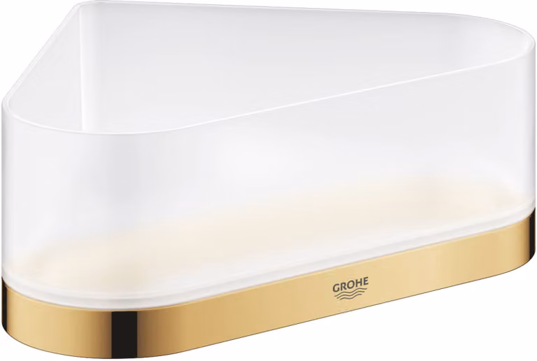 Grohe Selection - Piatto doccia con supporto, ad angolo, Cool Sunrise 41038GL0