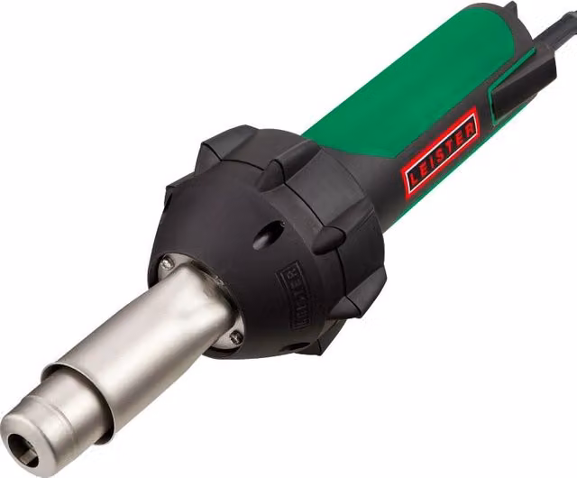 Saldatore ad aria calda Leister Triac ST 1600W multicolore per ugello ad innesto