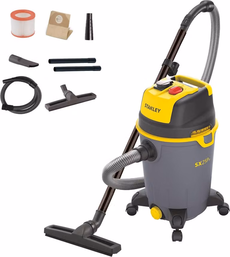 Aspiratore Stanley SXVC25PTDE nero, giallo 25 l