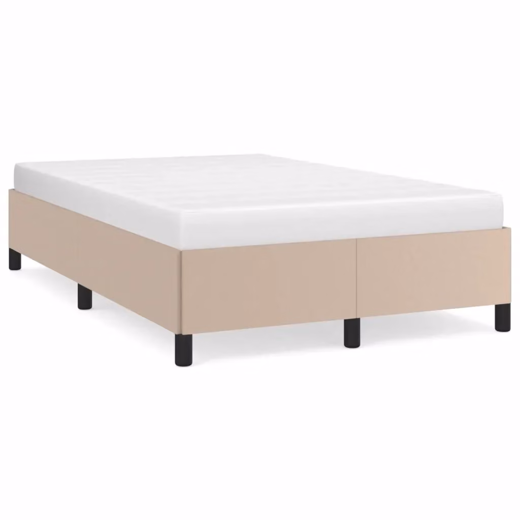 Struttura Letto Design Mania in Similpelle Beige L 120 x P 200 cm – 2