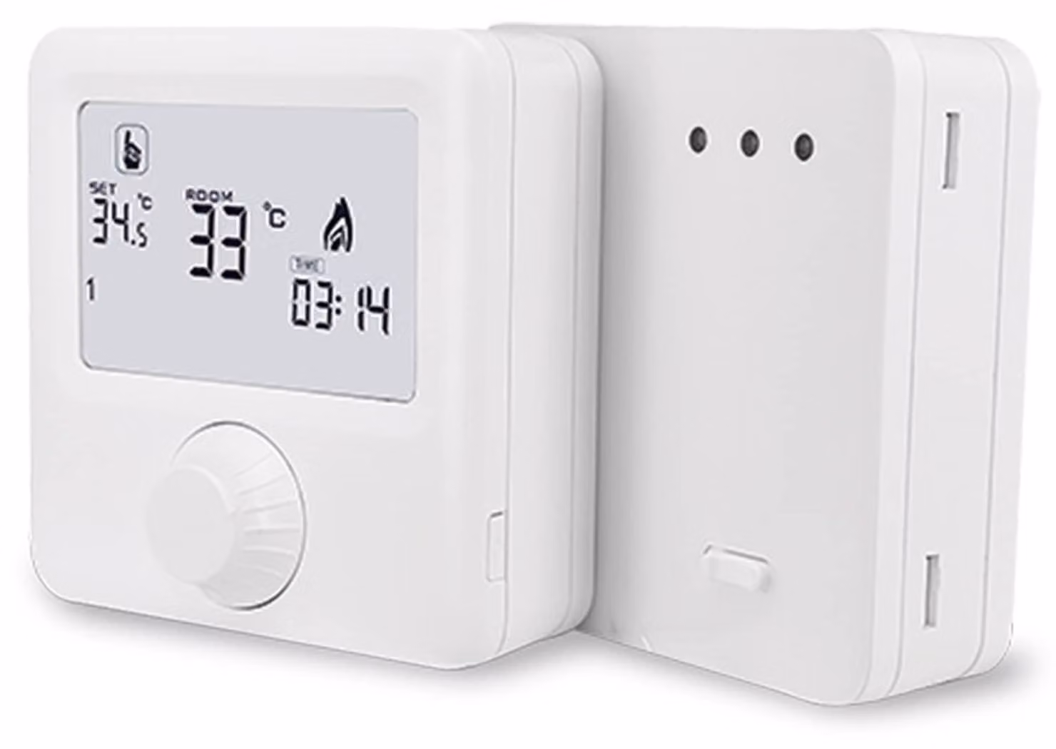 Termostato digitale, a radiofrequenza, per il controllo della temperatura, con installazione semplice