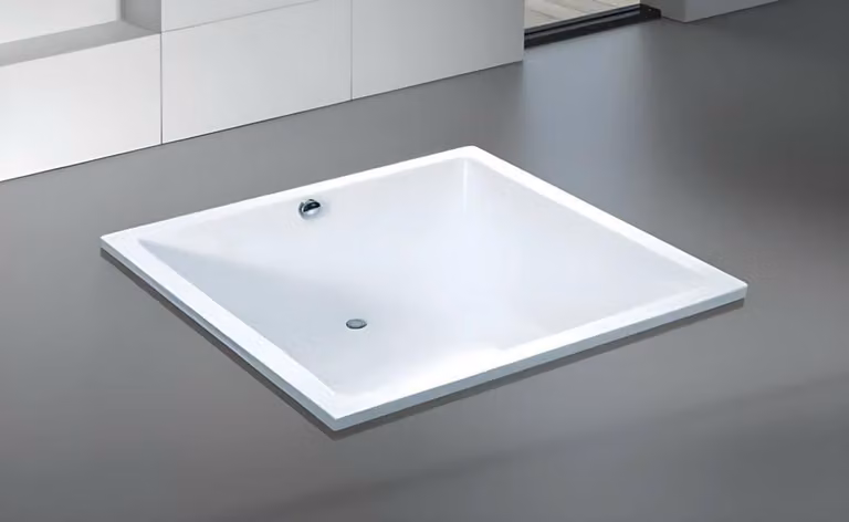 Einbauwanne Entspannungsbad Badewanne Bad Luxuswanne Wellnesswanne 150x150 cm