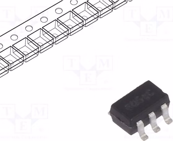 5x IC: Stabilizzatore di tensione, linea, regolato (no), 1,5V, 0,15A, AP7115-15SEG-7, generico