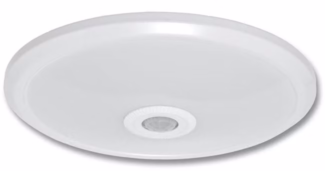 Plafoniera Ecolite LED 12W con sensore di movimento PIR Colore luce: Bianco caldo WHST78/LED-3000