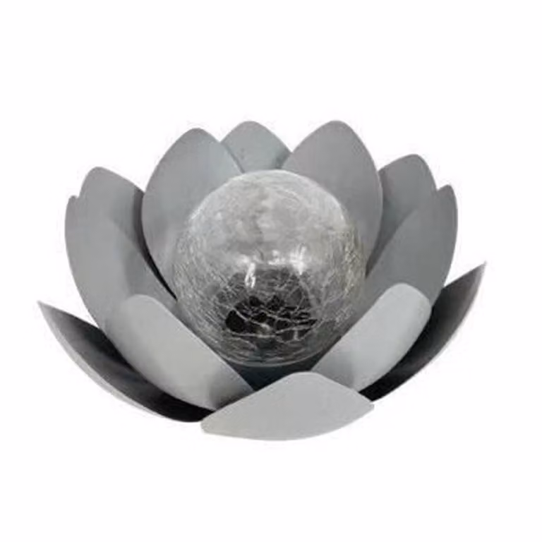 Ninfea solare - GALIX - 25 cm - 7 lumen - 8 ore di illuminazione
