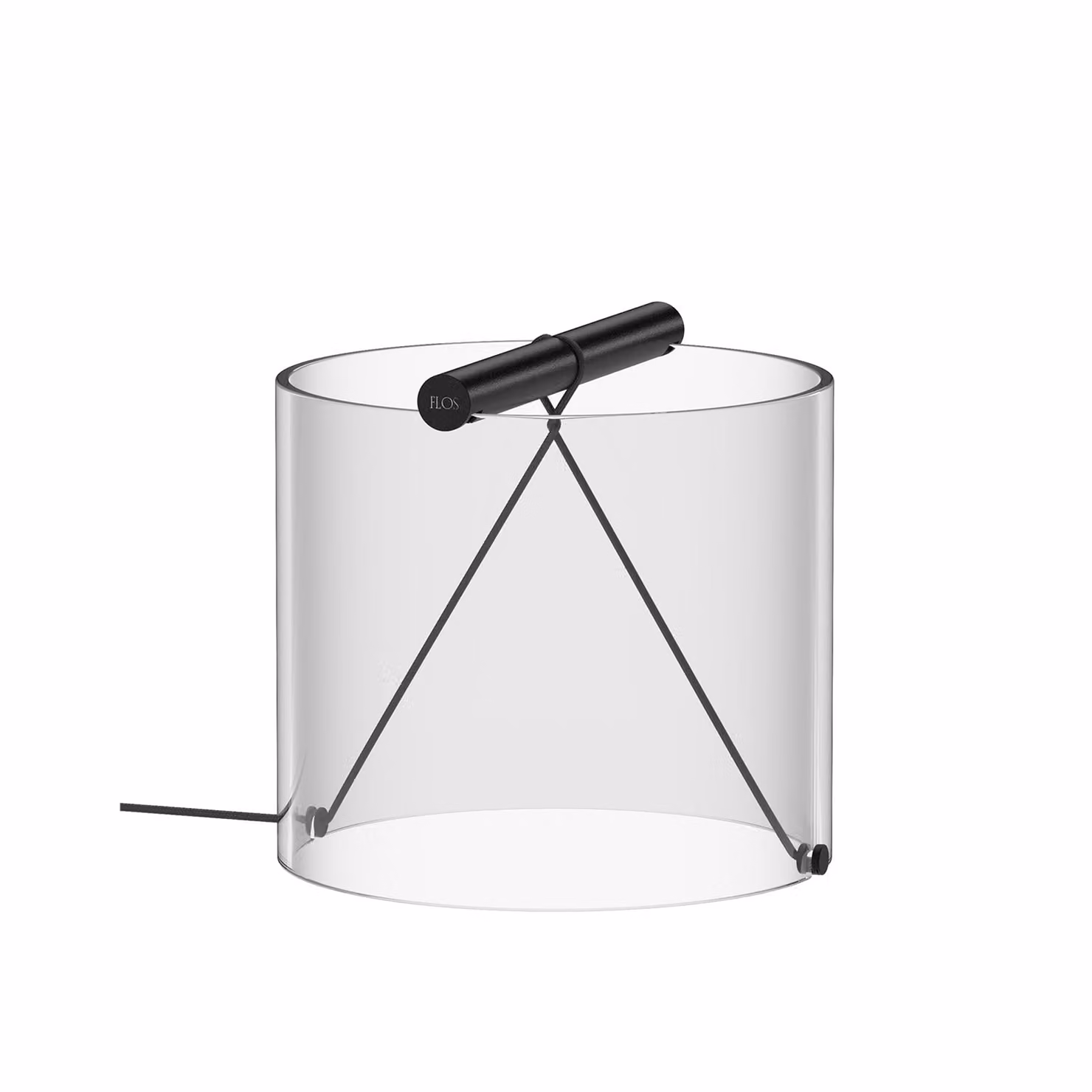 Flos - To-Tie T1 - Lampada da tavolo - Nero Opaco