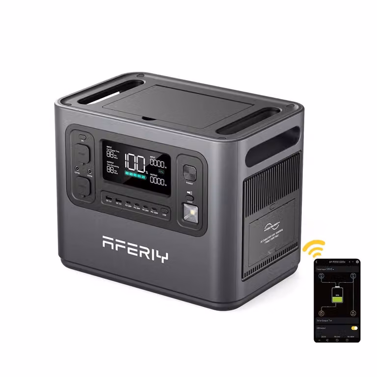 AFERIY P210 Stazione di ricarica portatile | 2400 W 2048 Wh