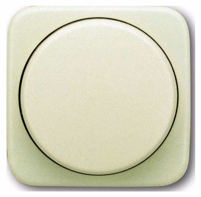 Busch-Jaeger Placca centrale bianca per dimmer rotativo da incasso 2115/11-212-500