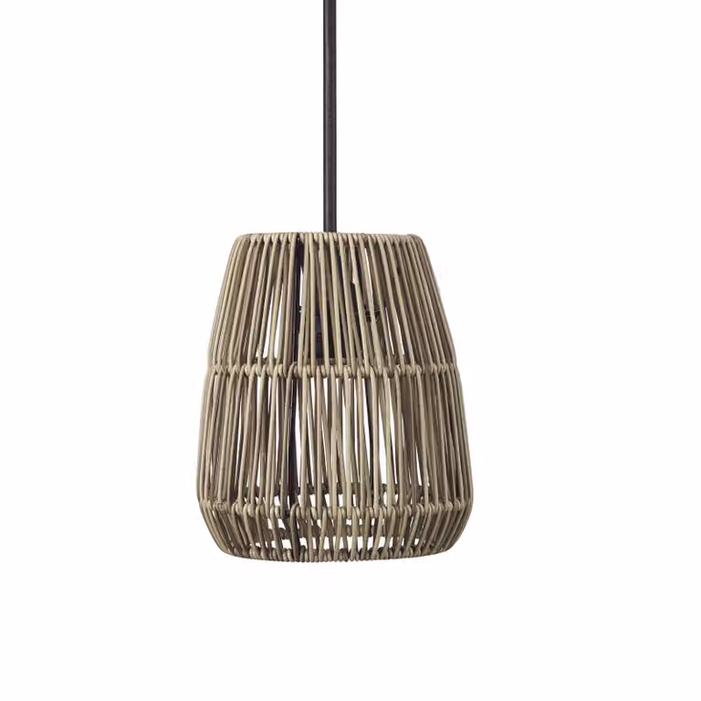 PR Home lampada a sospensione da esterno Saigon, grigio, Ø 18 cm, cavo 2,5m dimmerabile, Alluminio / Grigio / Zincato, Plastica
