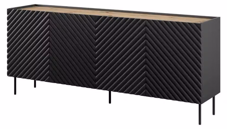 4D2SZ ONDA schermo 200x45x85 nero