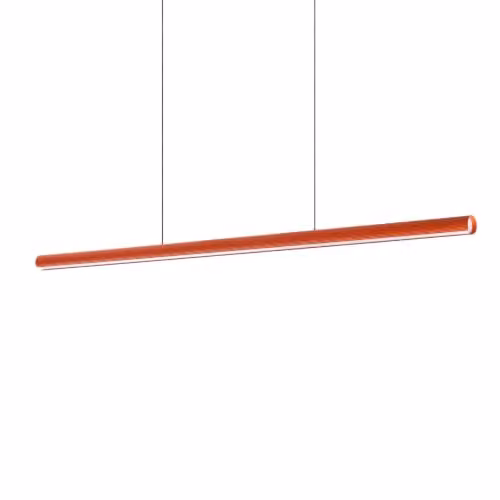 Ideal Lux Sospensione Moderna 1 Luce LED Integrato Arancione metallo