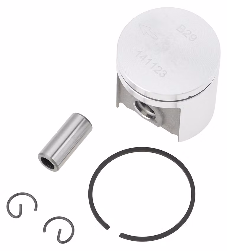 Kit di riparazione del pistone per motosega da 39 mm, compatibile con motoseghe a due tempi