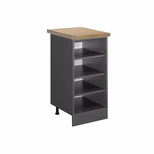 Vicco Scaffale da cucina R-Line, Antracite, 40 cm