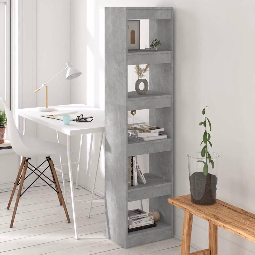 Libreria/Divisorio vidaXL Grigio Opaco L: 40 cm, P: 30 cm, H: 166 cm