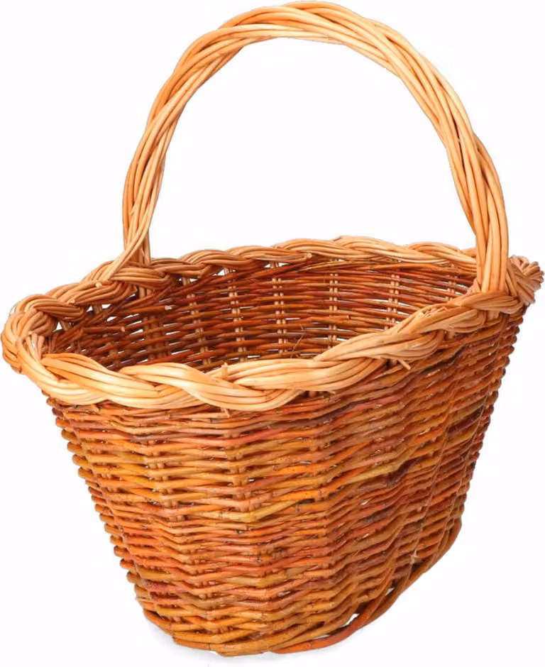 Cestino in vimini EDM 37 x 25 x 20 cm