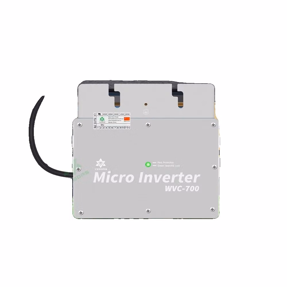 Microinverter solare 700W, impermeabile IP65, efficiente controllore MPPT, 22-50VDC