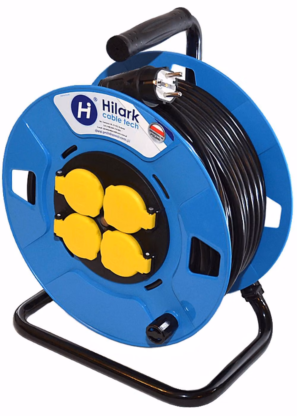 Cavo di prolunga per esterno, sezione H05VV-F, 3G2,5mm², avvolto su un tamburo da 45 metri