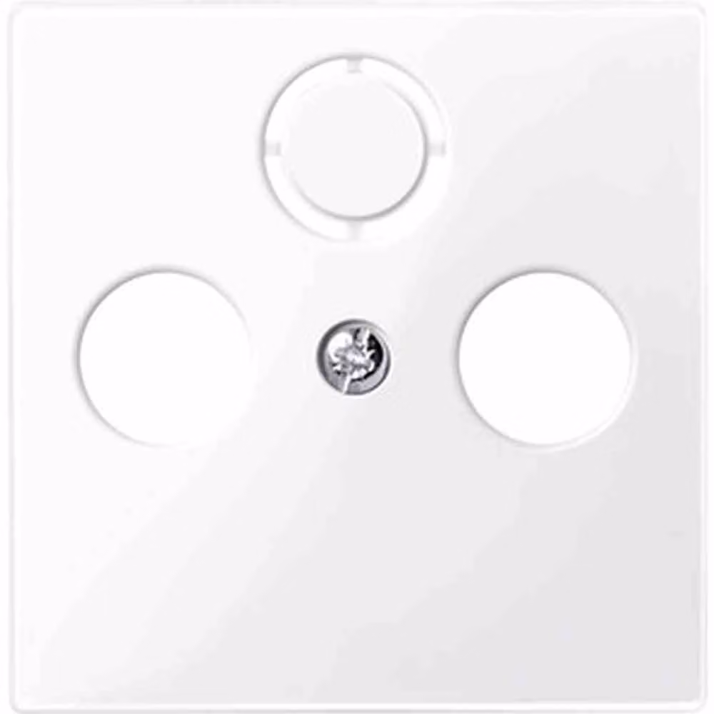 Merten 296725. Produktfarbe: Weiß, Markenkompatibilität: Universal, Material: Thermoplast (296725)